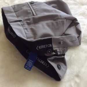 Apt. 9 Men's Gray Extra Slim Fit 34x32 ***Note bleach dots- view pics *C…